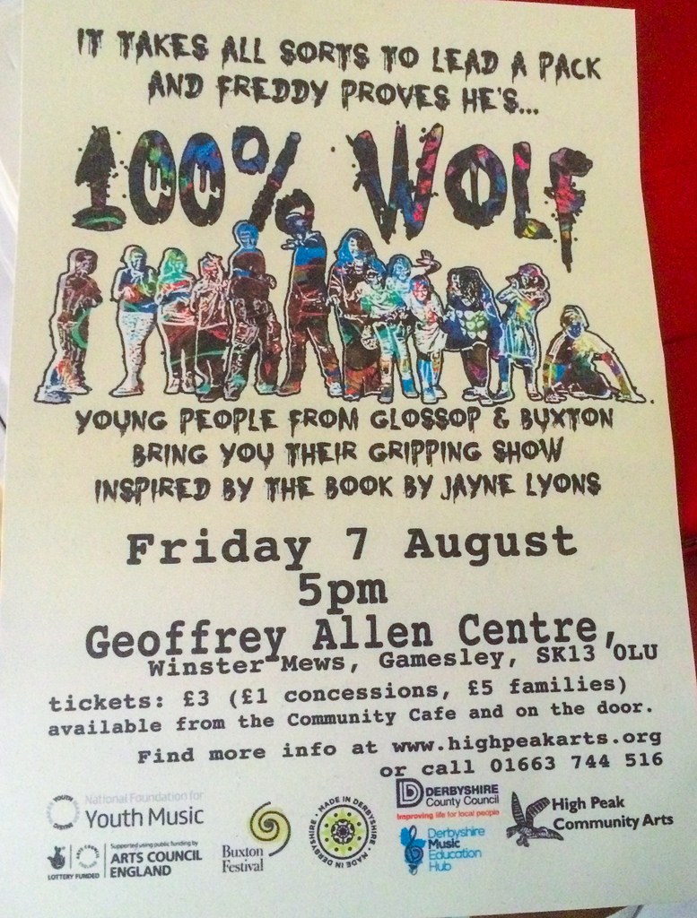 ‘100% Wolf’ – Friday 7th August 2015