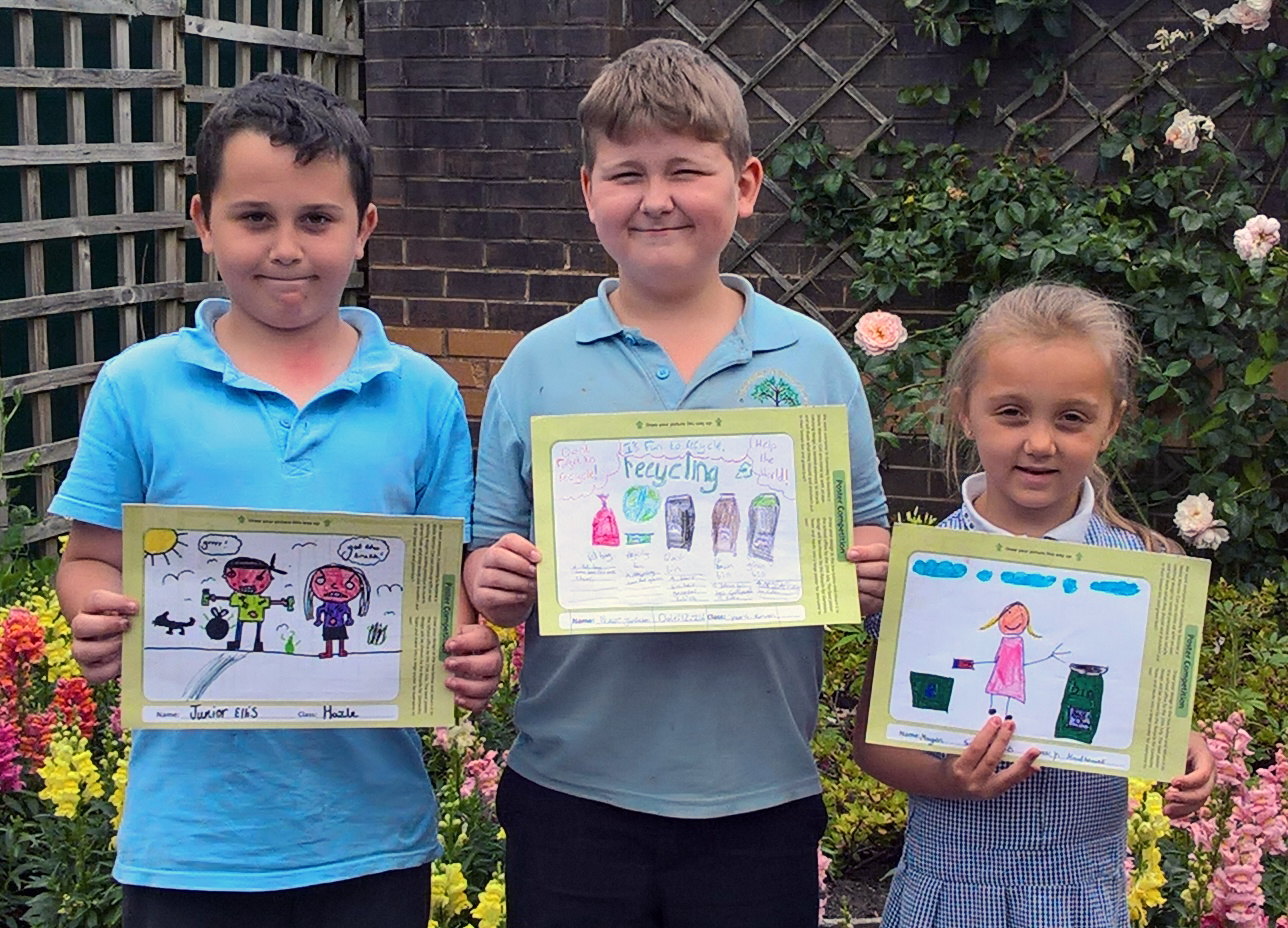 Recycling poster winners