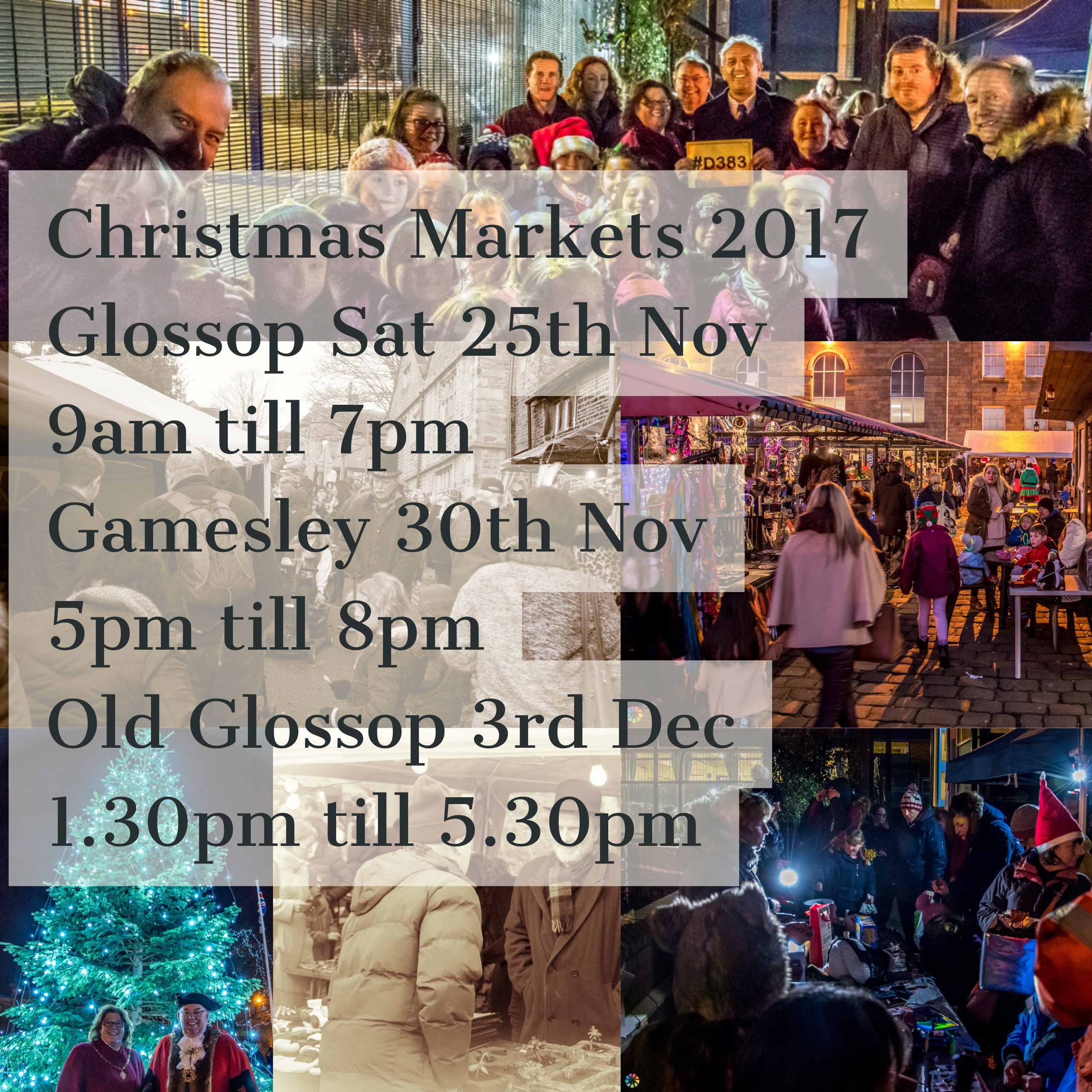 Gamesley, Glossop and Old Glossop Christmas Markets
