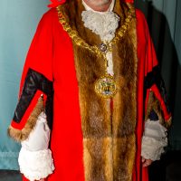A picture of the new Mayor Cllr Ed Kelly