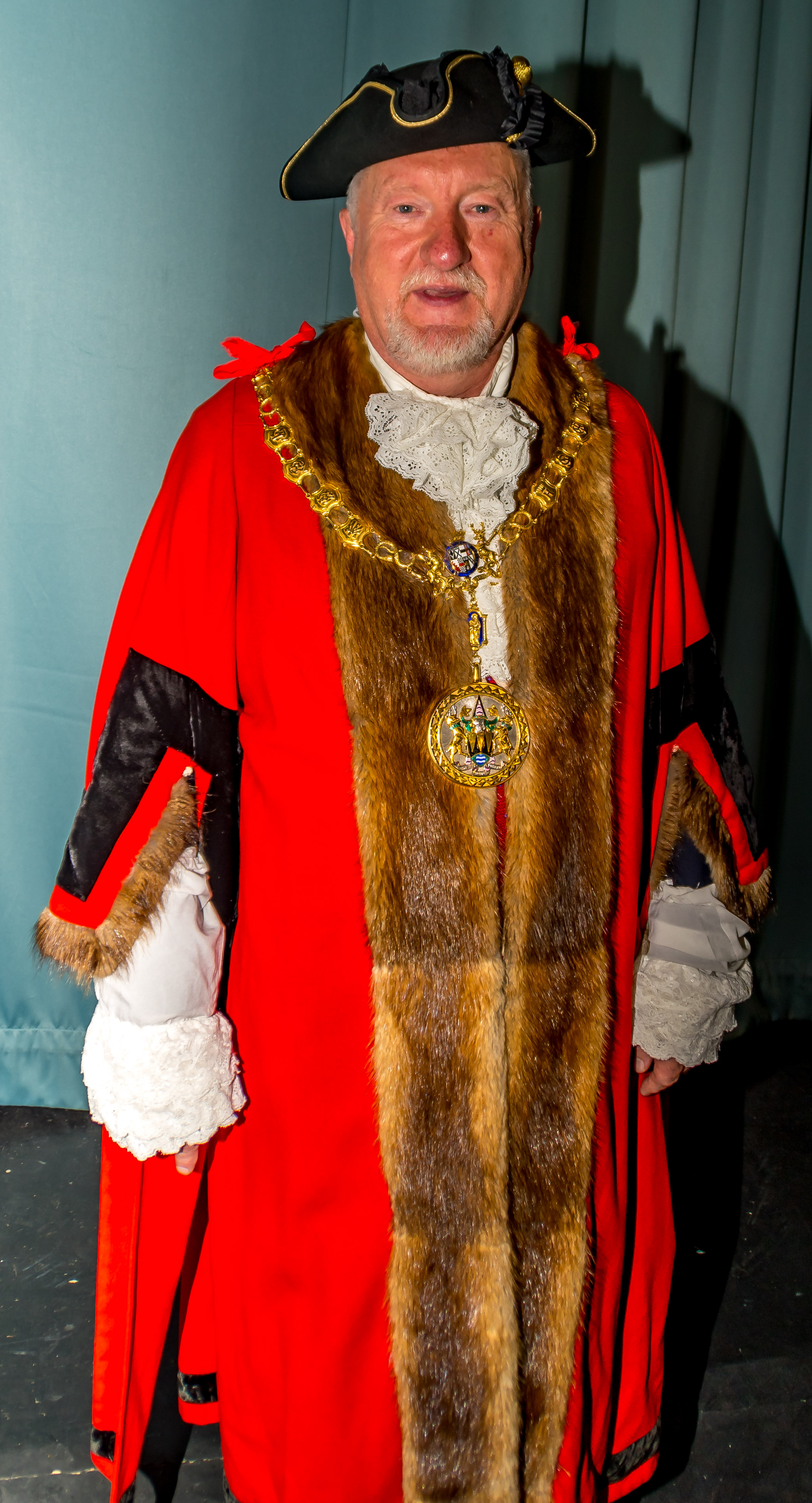 A picture of the new Mayor Cllr Ed Kelly