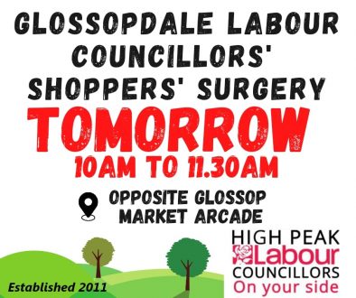 Image showing the details for the May 2023 Councillors Shoppers Surgery