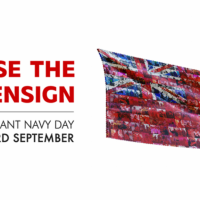 An image showing the raise the red ensign logo